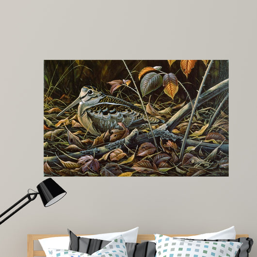 Migration Stop Woodcock Wall Decal