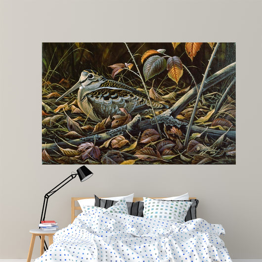 Migration Stop Woodcock Wall Decal