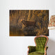 Evening Rounds Sika Deer Wall Decal
