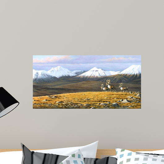 Time Passages Mountain Caribou Wall Decal