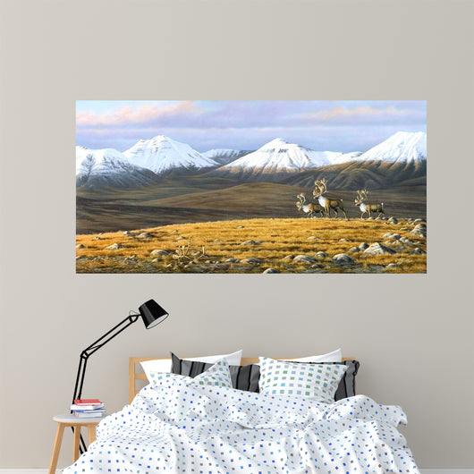 Time Passages Mountain Caribou Wall Decal