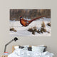 Winter Walk Pheasant Wall Decal