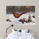 Winter Walk Pheasant Wall Decal