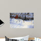 Winter Cardinal Wall Decal