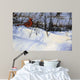 Winter Cardinal Wall Decal