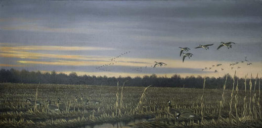 Canada Geese Wall Decal Design 1