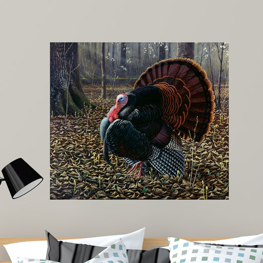 King Spring Wild Turkey Wall Decal