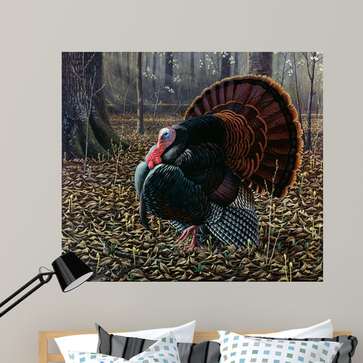 King Spring Wild Turkey Wall Decal