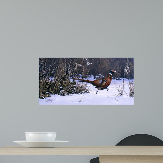 Heading for Cover Wall Decal