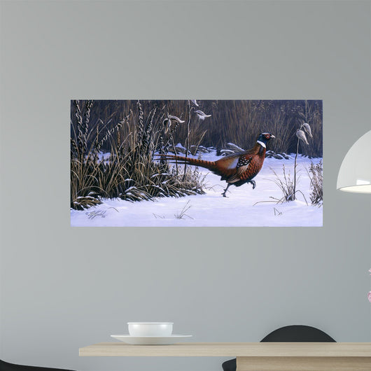 Heading for Cover Wall Decal
