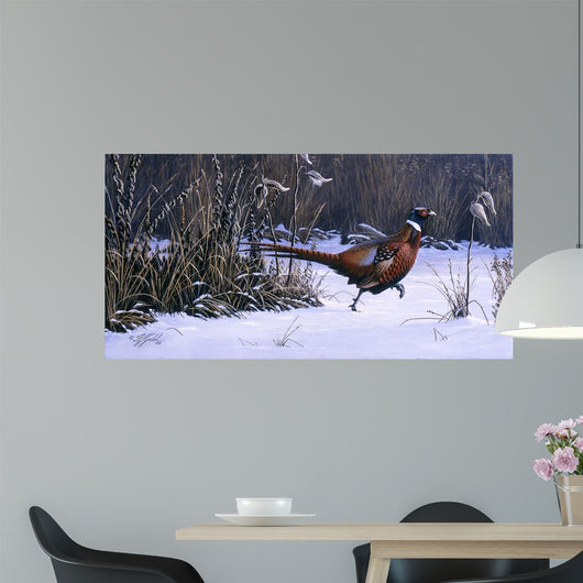 Heading for Cover Wall Decal