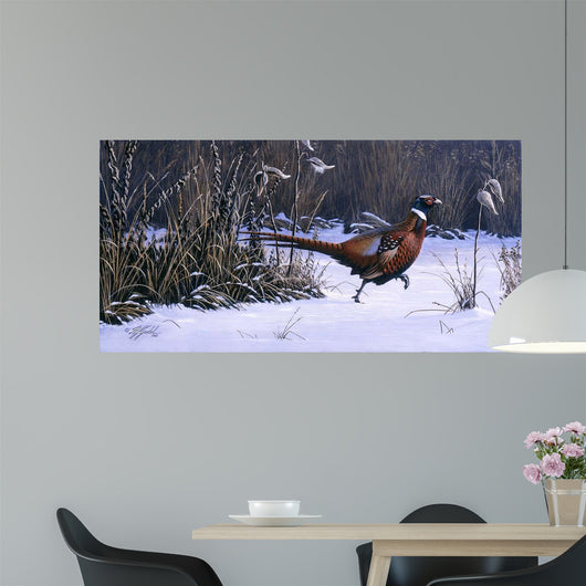 Heading for Cover Wall Decal