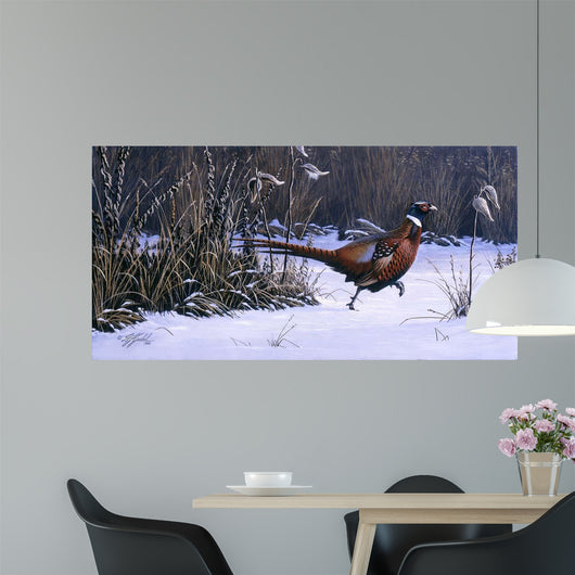Heading for Cover Wall Decal