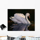 Reflection Mute Swan Wall Decal