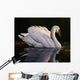 Reflection Mute Swan Wall Decal