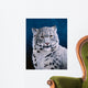 Young Snow Leopard Wall Decal