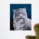 Young Snow Leopard Wall Decal