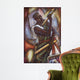 African Drummer Wall Mural