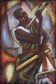 African Drummer Wall Mural