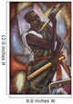 African Drummer Wall Mural
