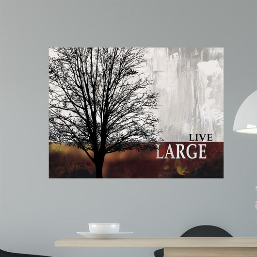 Live Large Wall Decal
