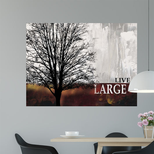 Live Large Wall Decal