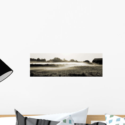 Fog Hills Wall Decal