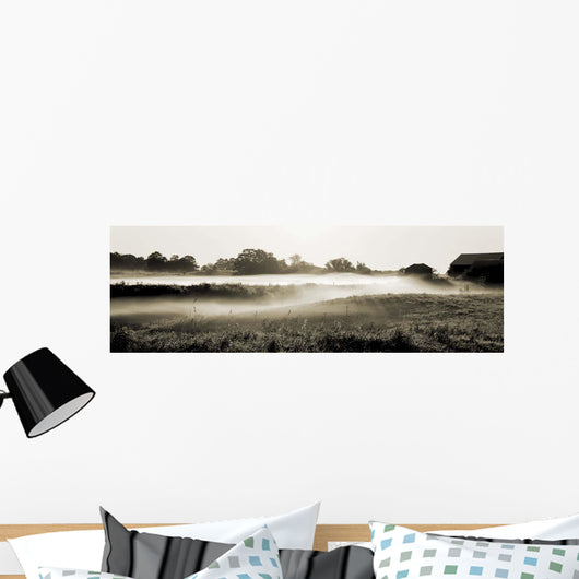 Fog Hills Wall Decal