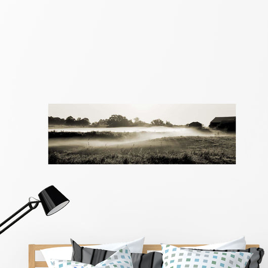 Fog Hills Wall Decal