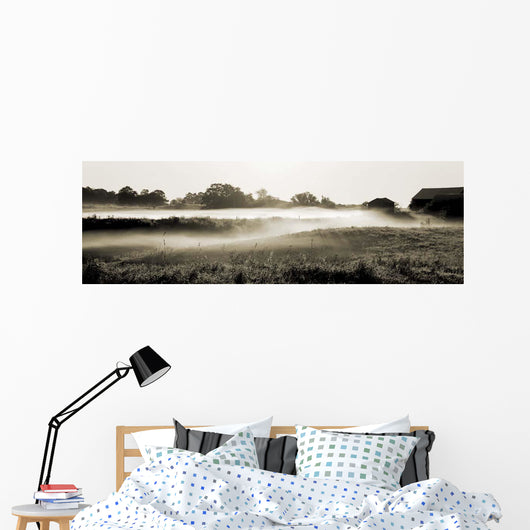 Fog Hills Wall Decal