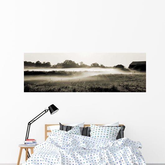 Fog Hills Wall Decal