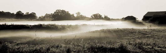 Fog Hills Wall Decal