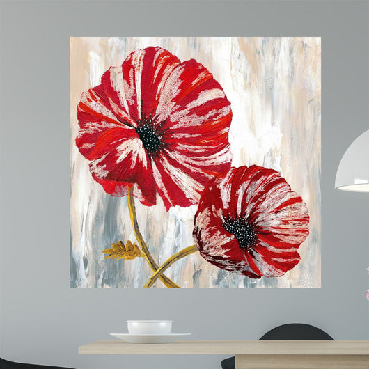 Red Poppies I Wall Decal