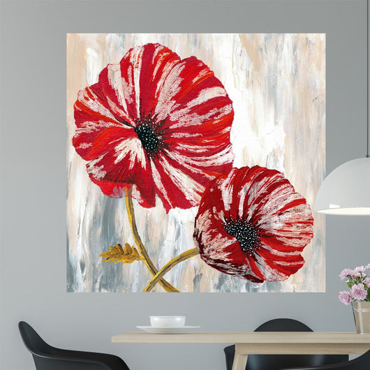 Red Poppies I Wall Decal