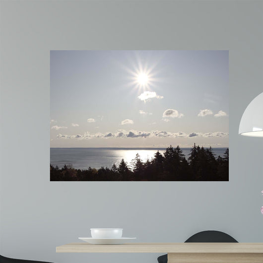 Atlantic Skies I Wall Decal