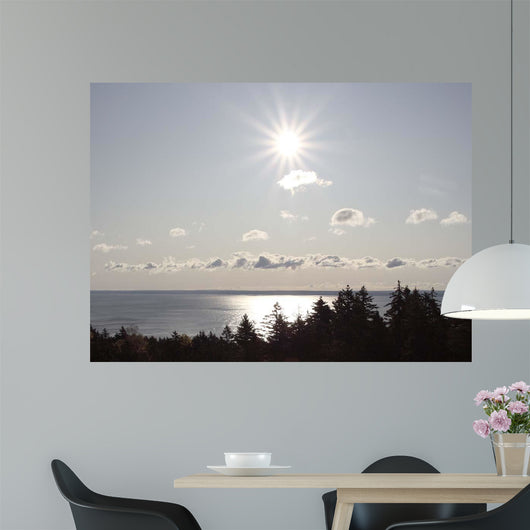 Atlantic Skies I Wall Decal
