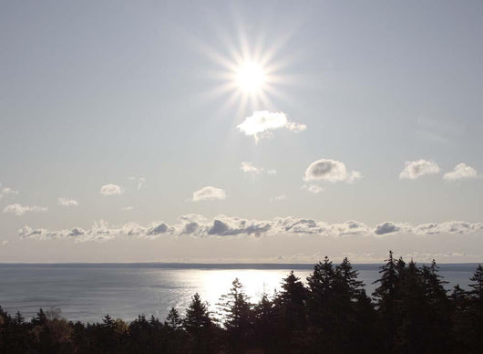 Atlantic Skies I Wall Decal