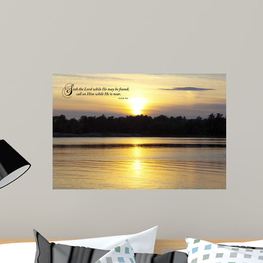 Northern Sunset Wall Decal