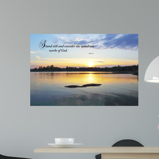 Northern Sunset Ii Wall Decal