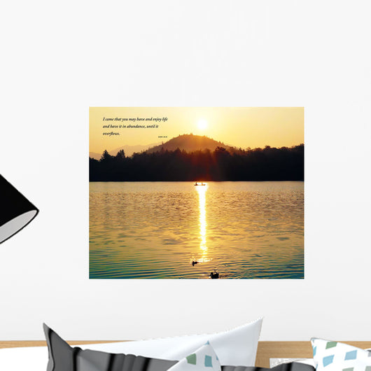 Mirror Lake Wall Decal