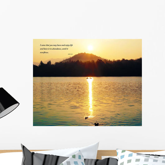 Mirror Lake Wall Decal