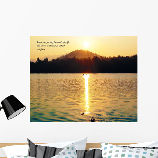 Mirror Lake Wall Decal