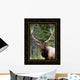 Large Elk Wall Decal