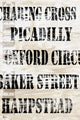 Over and under London Wall Decal