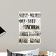 Over and under Paris Wall Decal