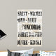 Over and under Paris Wall Decal
