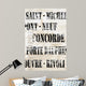 Over and under Paris Wall Decal