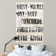 Over and under Paris Wall Decal