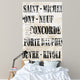 Over and under Paris Wall Decal