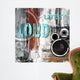Live Loud I Wall Decal